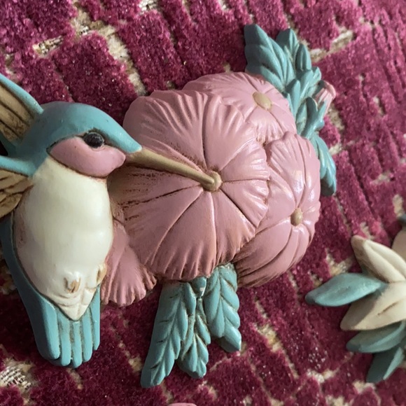 Vintage Other - •⬇️SUNDAY ONLY⬇️VINTAGE HOMCO HUMMINGBIRD DECOR•